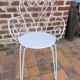 Fauteuil de jardin en fer forgé