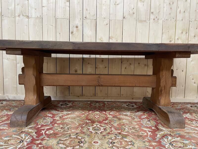 Table monastère en chêne massif