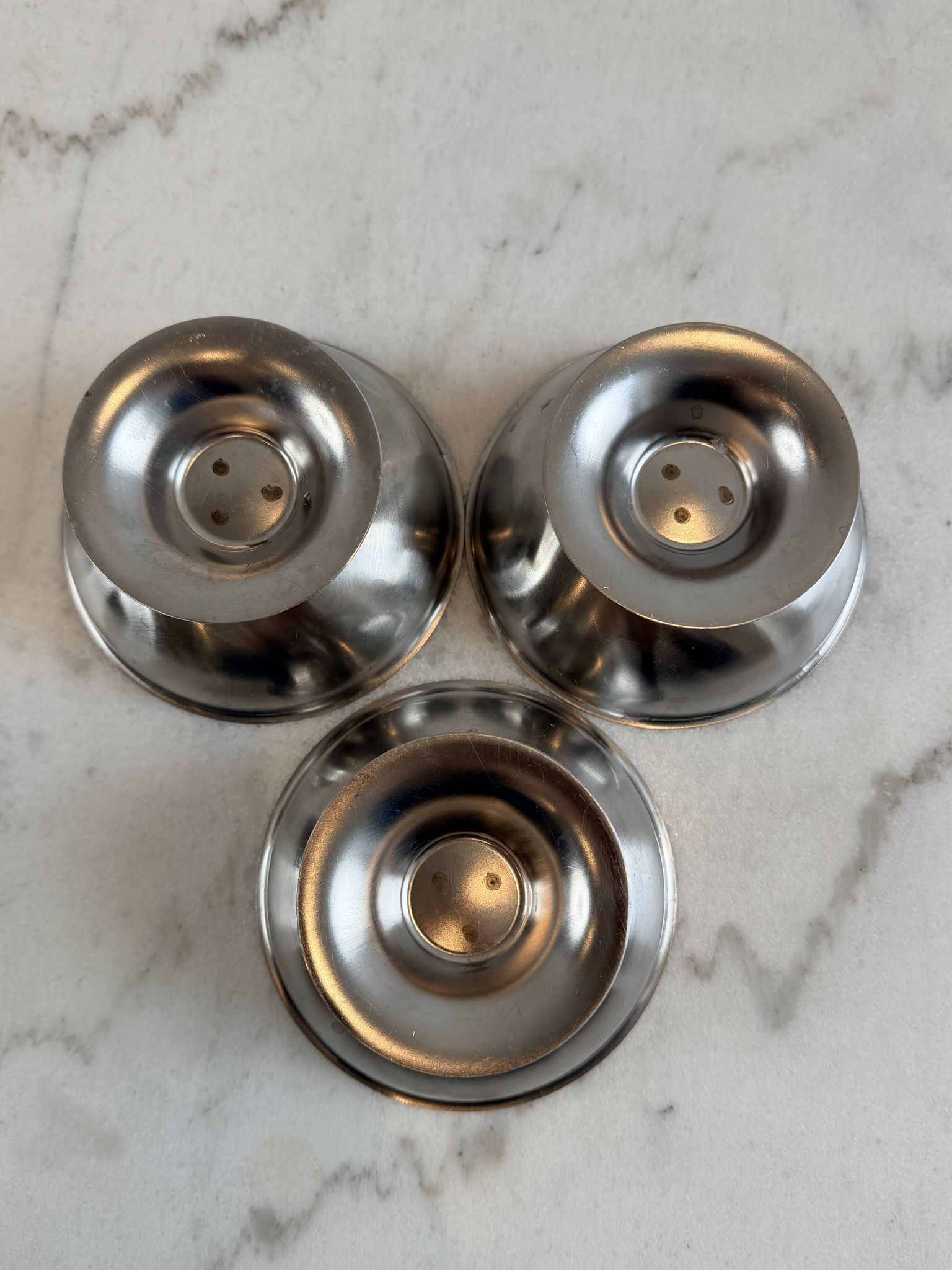 Stainless steel bowls