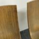 Lot de 4 chaises Contour par Alejandro Estrada pour Piegatto