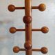 70s pine coat rack DLG Les Arcs