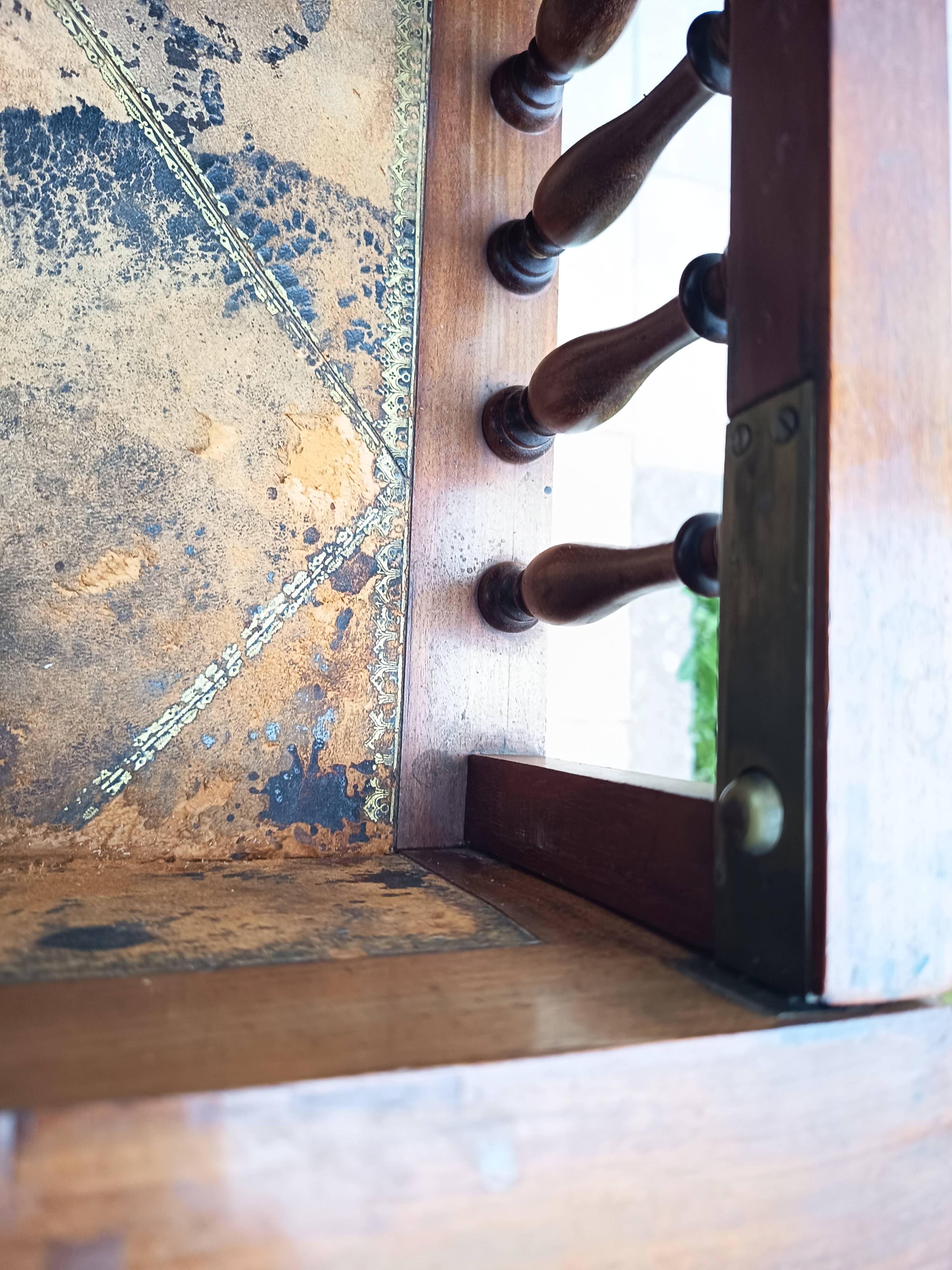 Louis Philippe mahogany secretary chest of drawers