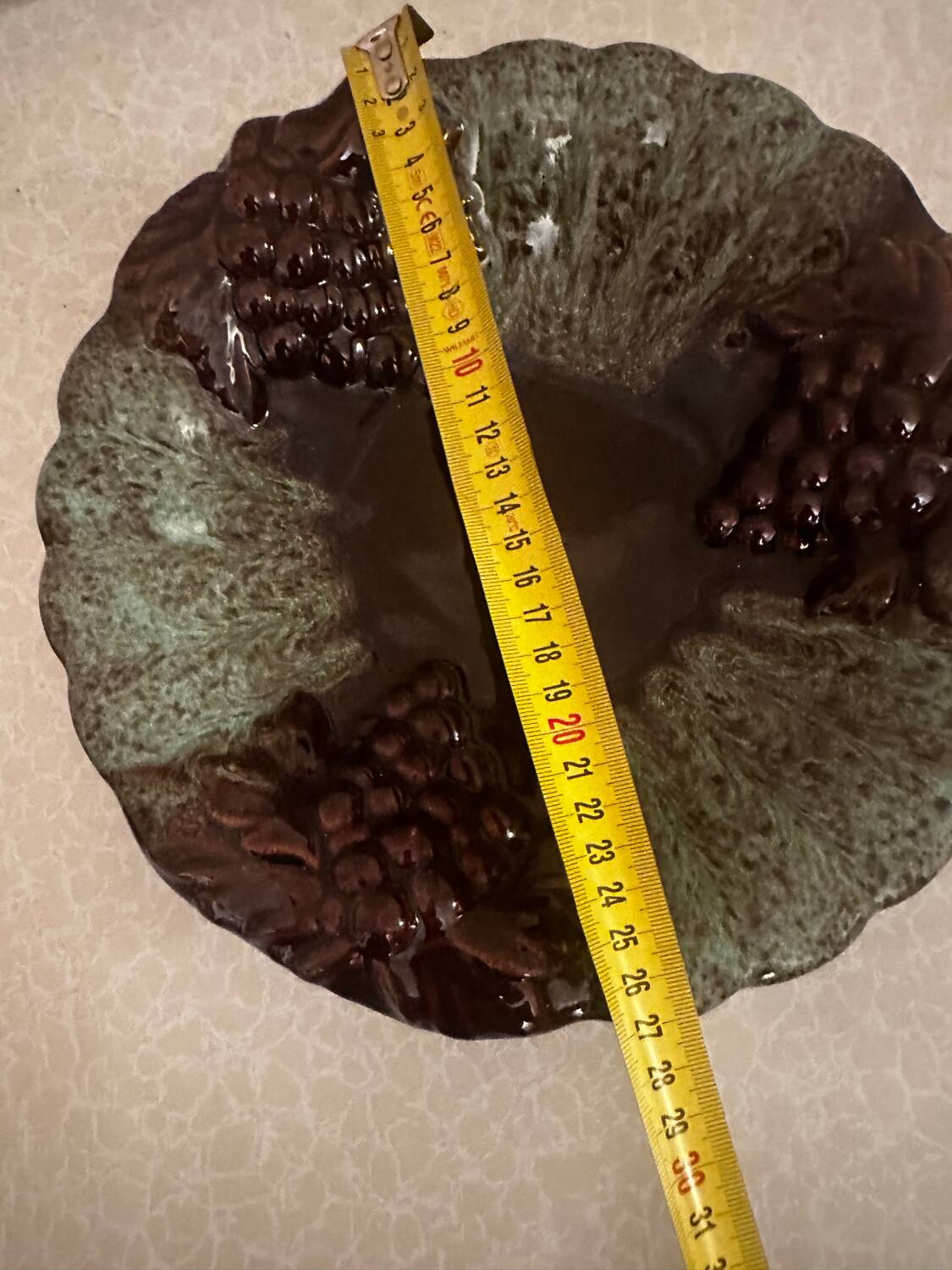 Foreign West Germany ceramic bowl and pocket emptier