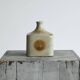 Studio ceramic vase 'wood imprint' mid-20th century