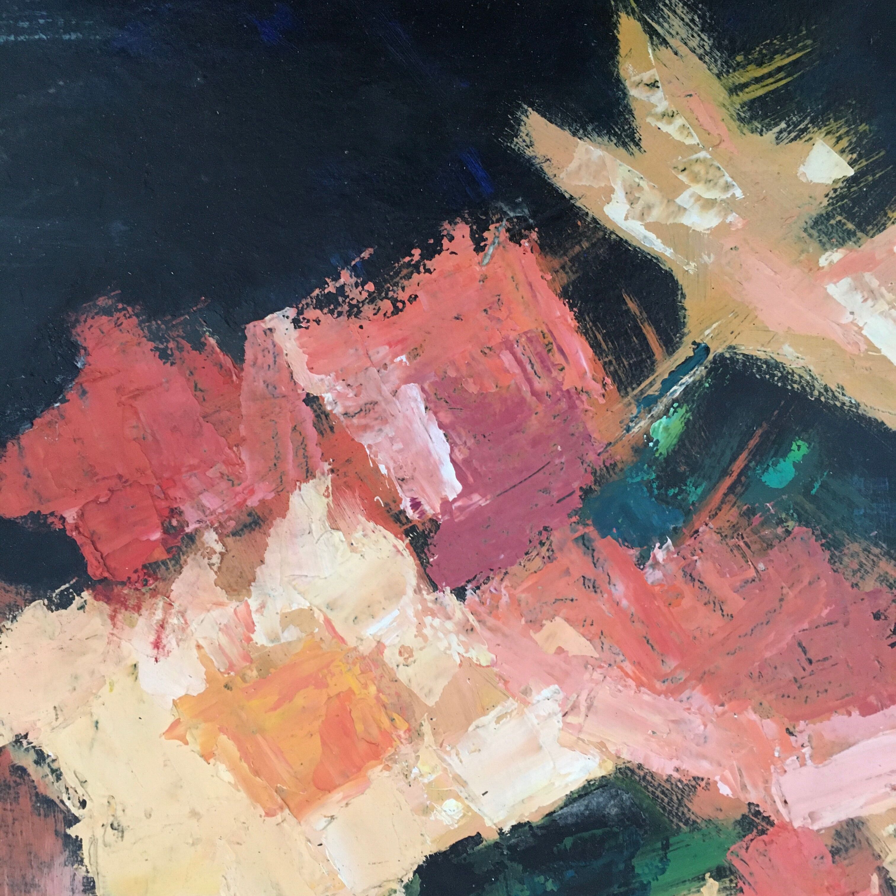 Table bouquet of yellow flowers