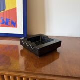 Cendrier en céramique postmoderne par il Mambruco, dlg d'Ettore Sottsass, Italie 1970