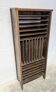 Vintage vinyl record cabinet