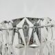 Crystal sconce by Kinkeldey, Germany, 1970s