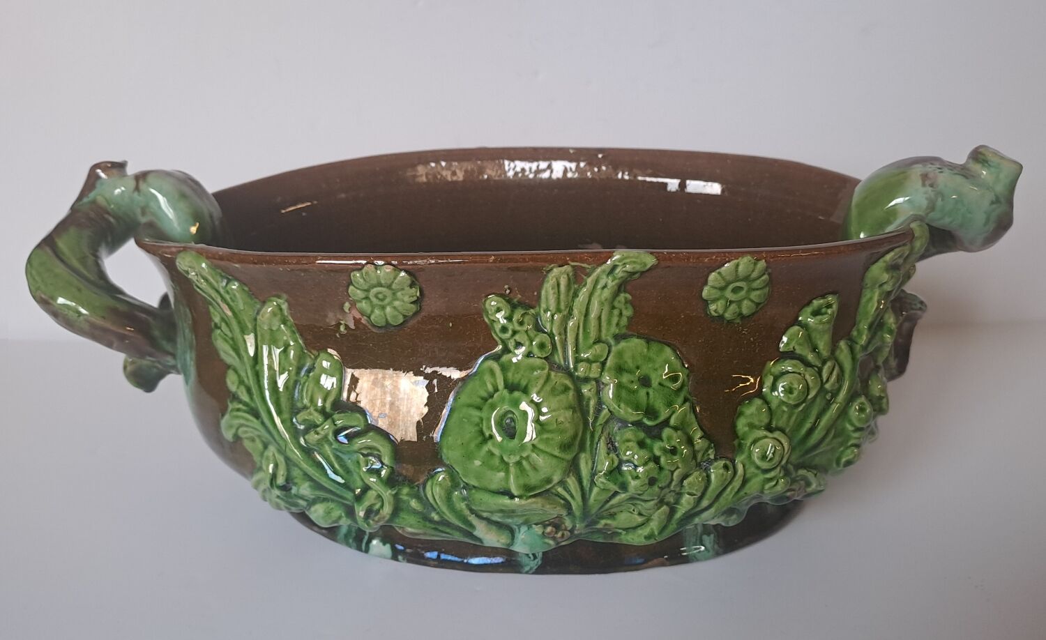 Earthenware planter