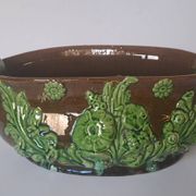 Jardinière en barbotine