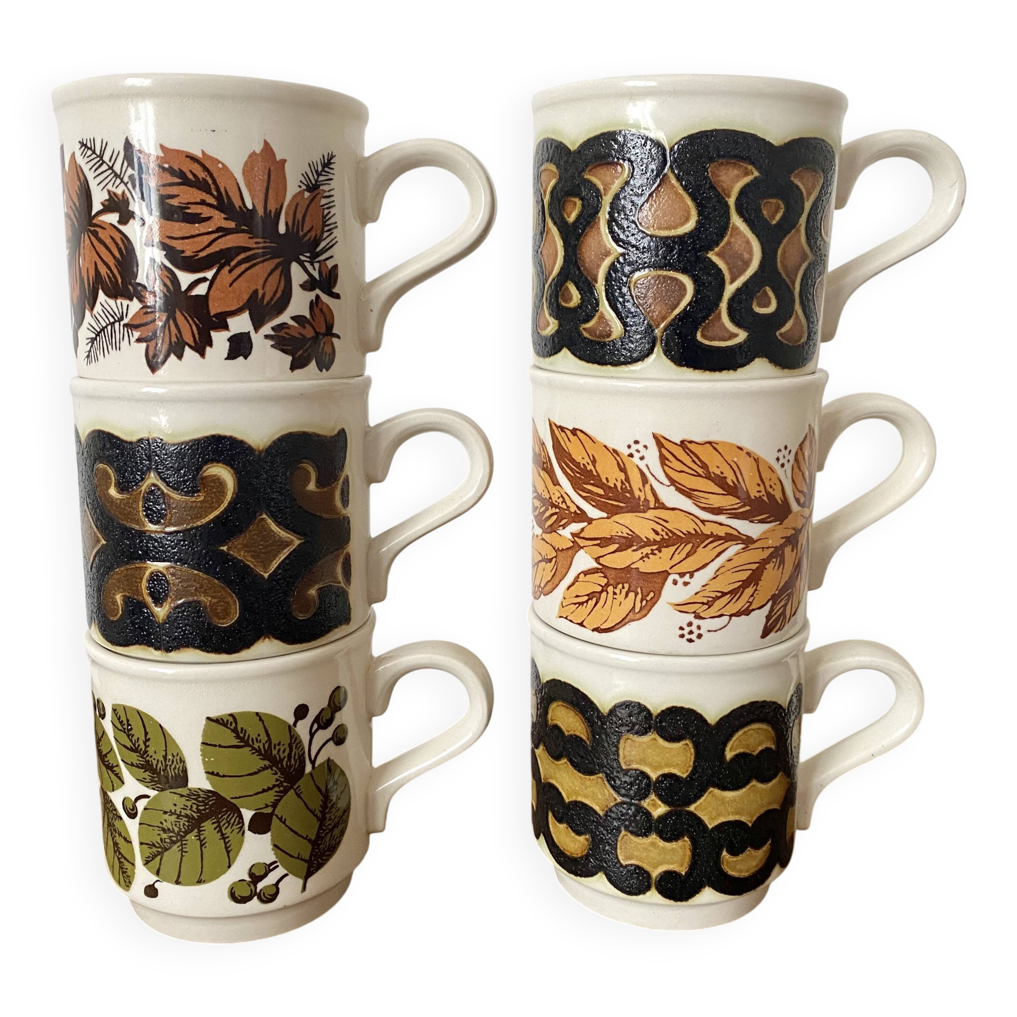 Vintage Biltons England mugs