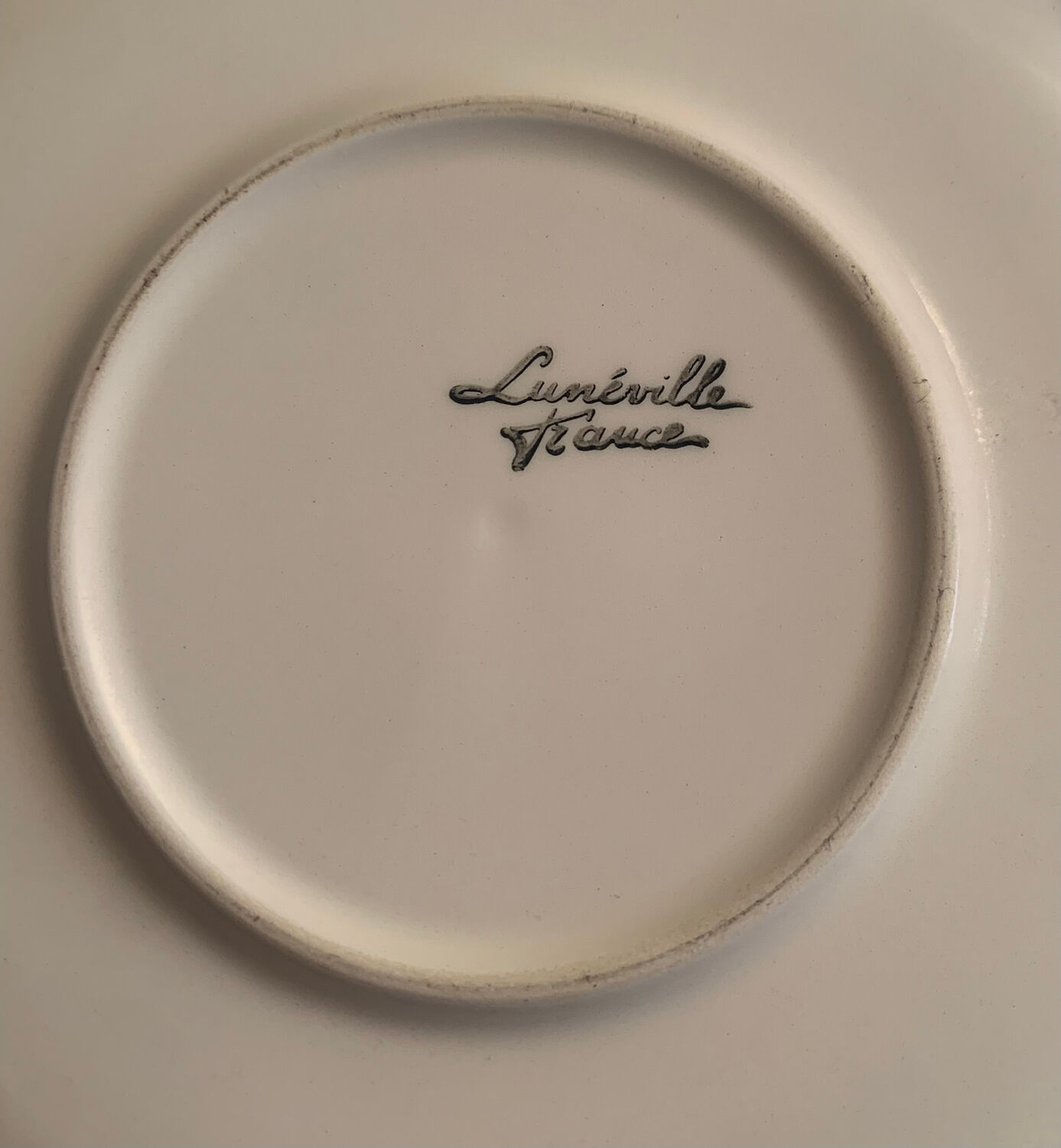 Lunéville porcelain coffee/tea service - "Poppy" collection