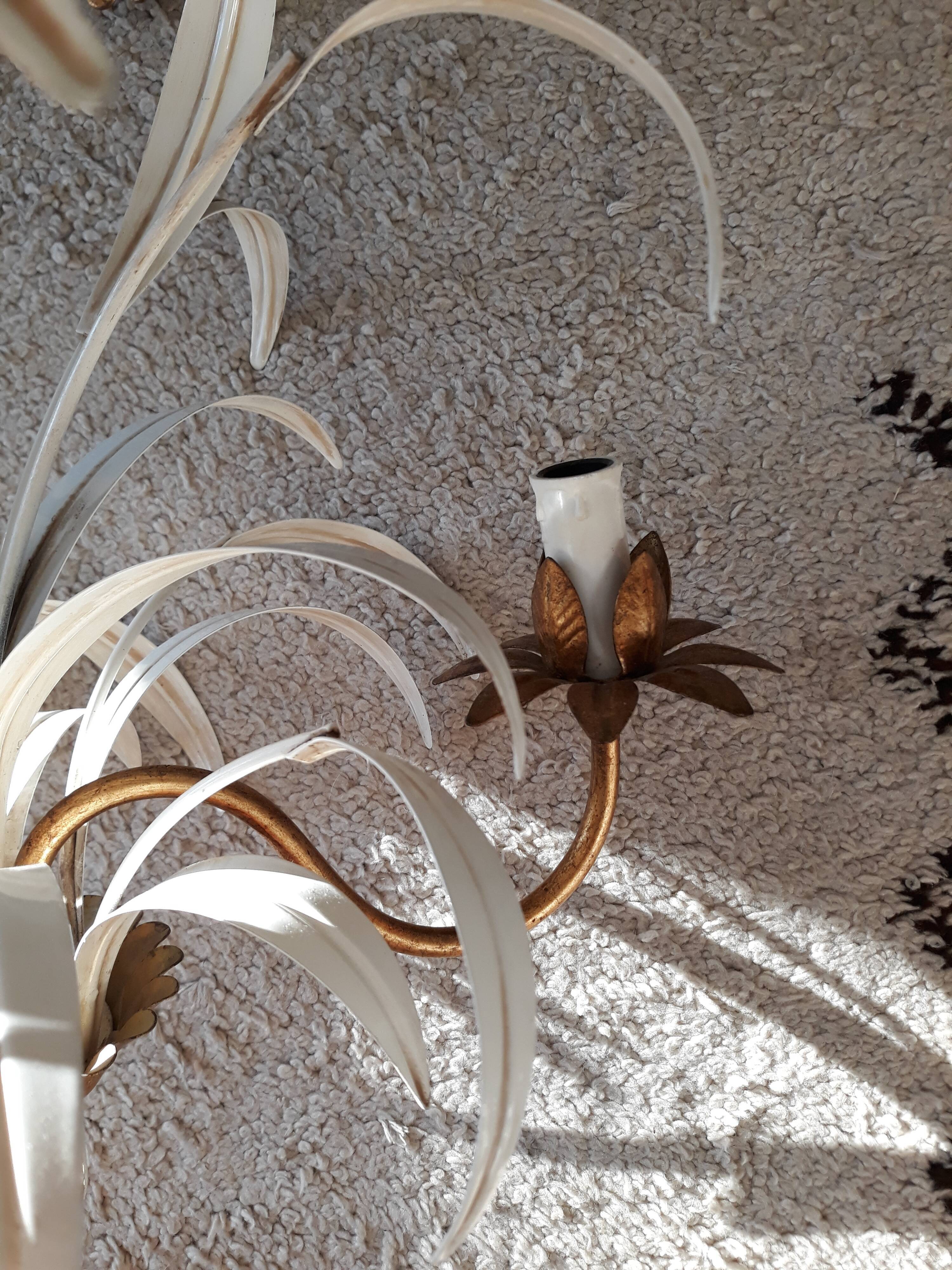 Lustre Masca en laiton 3 feux
