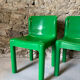 4 chaises modèle 4875 par C. Bartoli pour Kartell, 1970