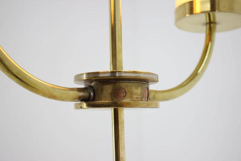 Brass Art Deco Bauhaus pendant / 1930s