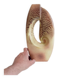 Midcentury Ceramic Vase Sculpture by Roberto Rigon for Bertoncello, Italy, 1960s