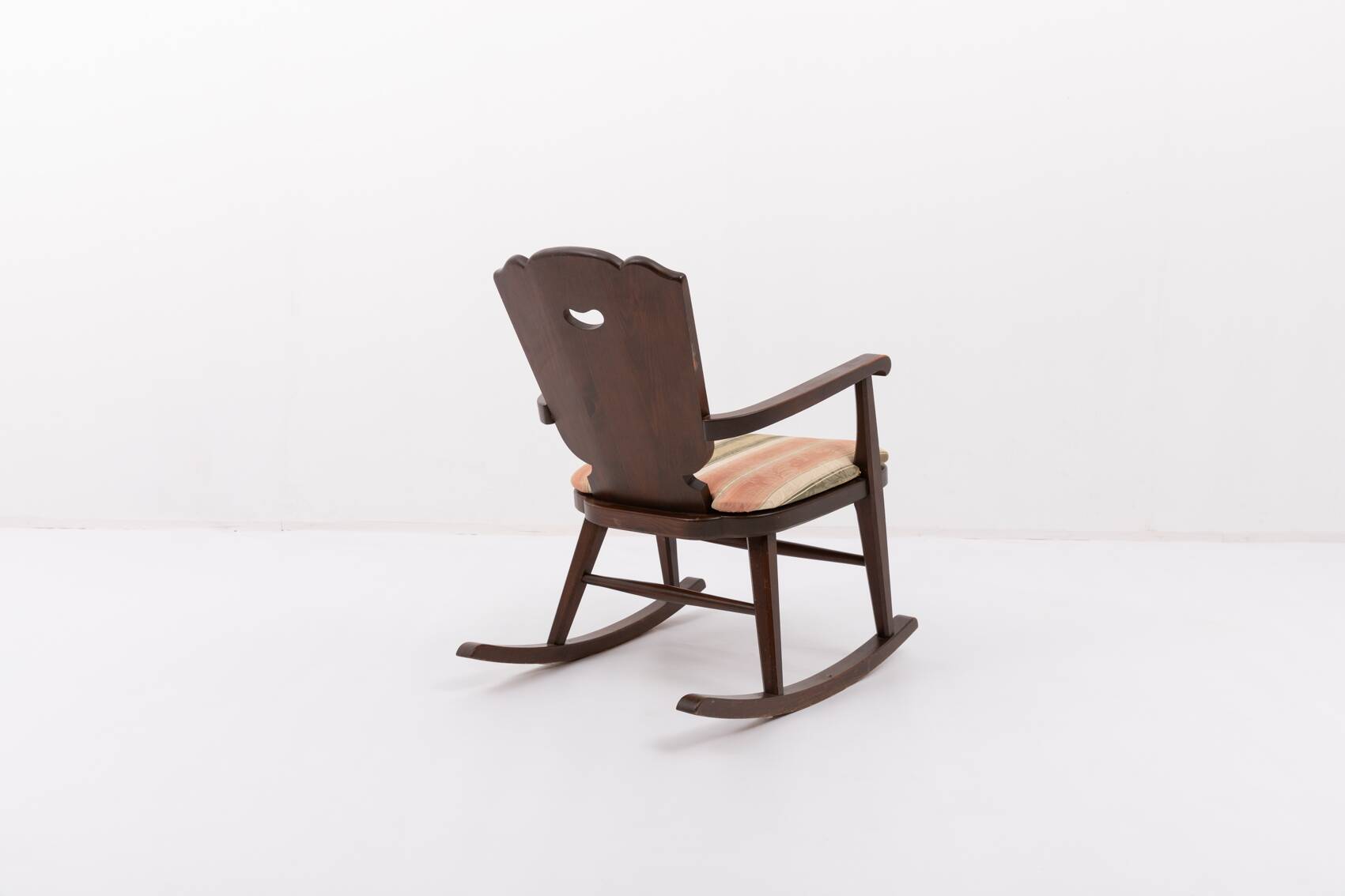 Rocking-chair scandinave Mid-Century