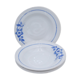 4 assiettes creuses vintage