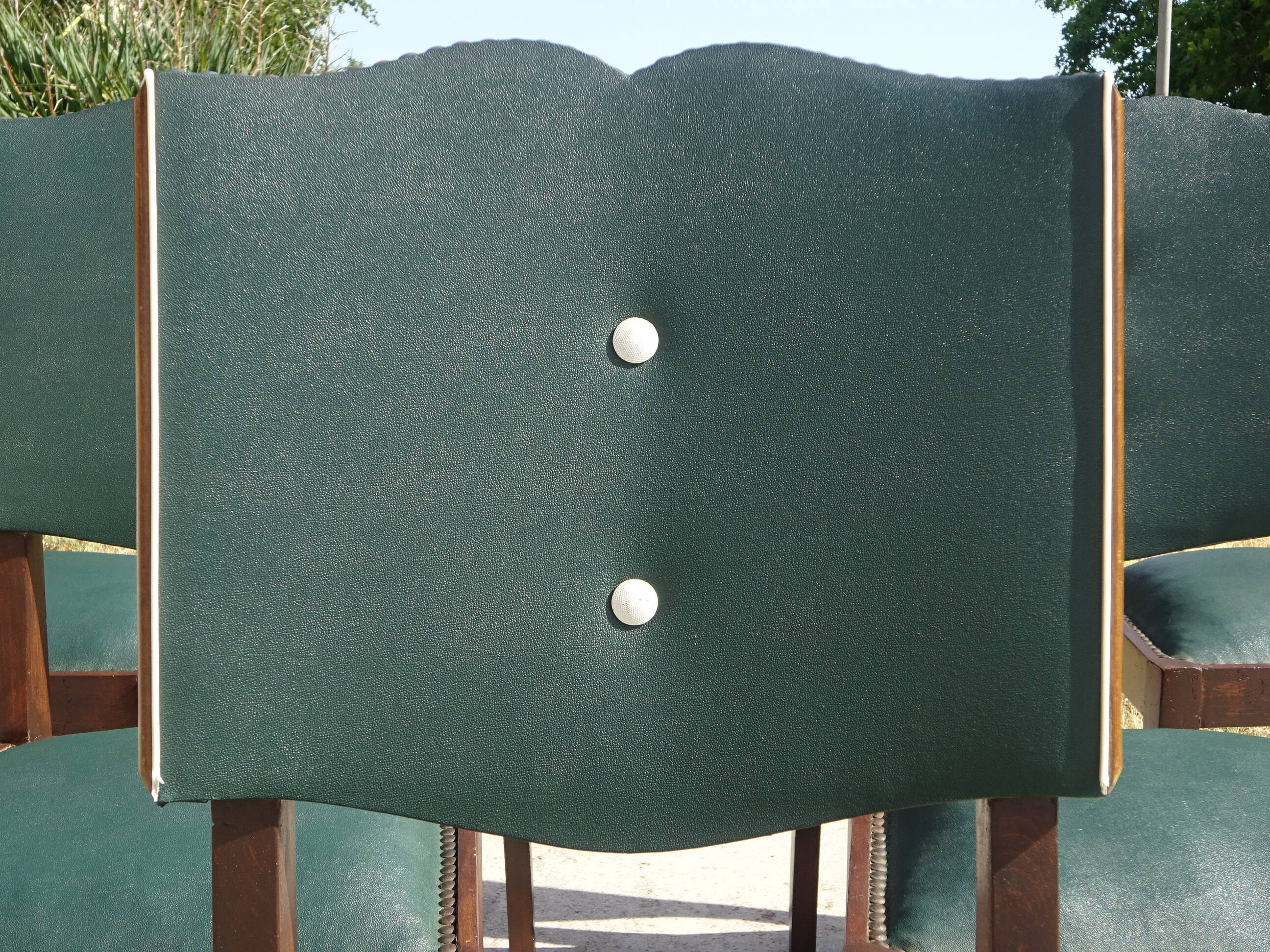 Restored Art Deco chairs, the 6.