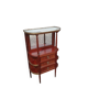 Antique Louis XVI style commode with marble top.