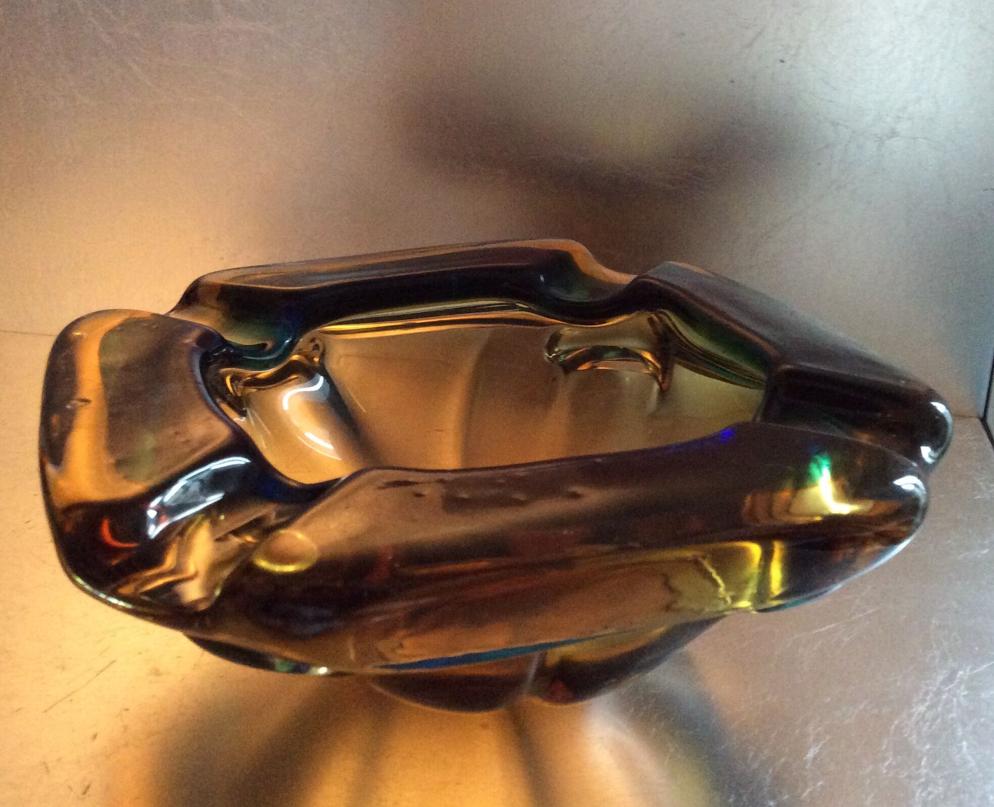 Glass paste trinket bowl from Murano