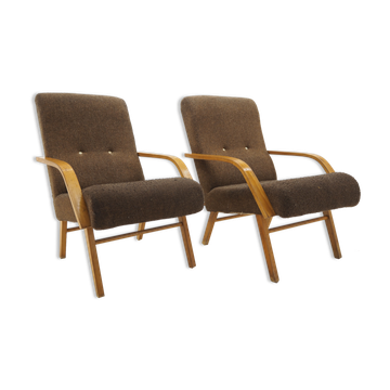 Pair of armchairs, Czechoslovakia, 1960