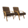 Pair of armchairs, Czechoslovakia, 1960