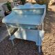 Table de toilette bois