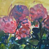 Arthur Yngve Nilsson, Swedish Modern Painting, 1960s, Oil on Canvas