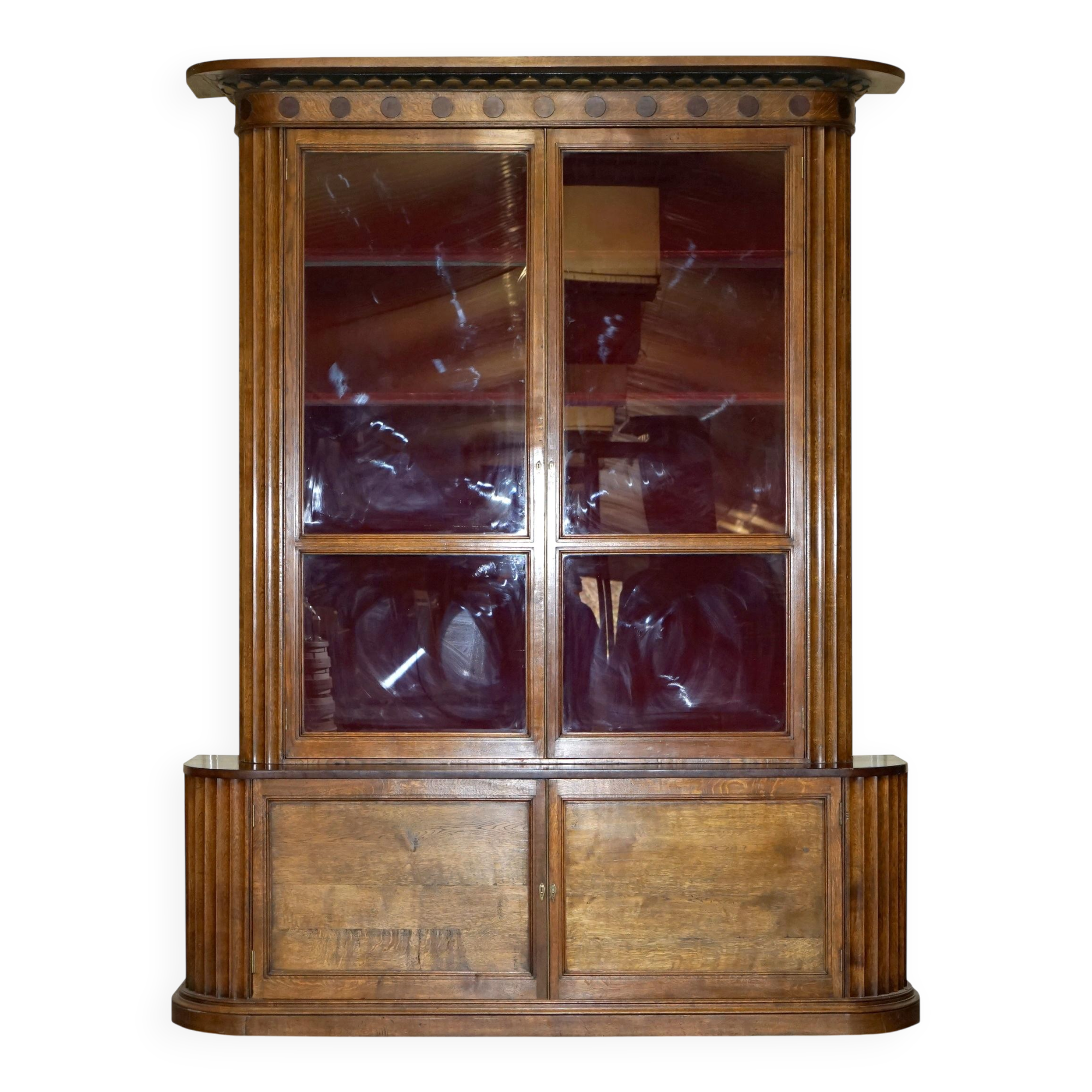 Library with drawers in the style of Samuel Pepys 1666