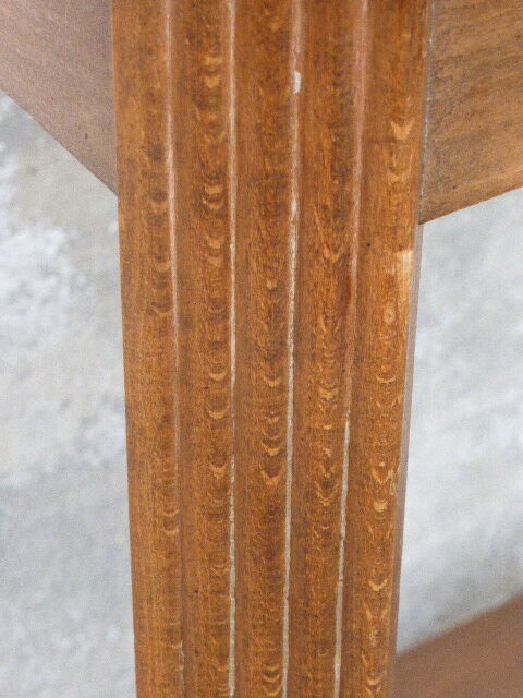 Double tray saddle, wood art deco