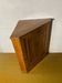 Cherry wood corner cupboard.