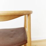 Pair Hans J.Wegner PP203 "First Chair" for PP Møbler