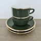 Apilco, set of 2 cups and saucers, Parisian bistros