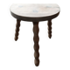 Solid wood stool half legs tripod Aero-gummed dp 0523082