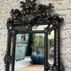 Miroir Ancien à Parecloses époque Napoléon III 152cm/90cm Glace Biseautée