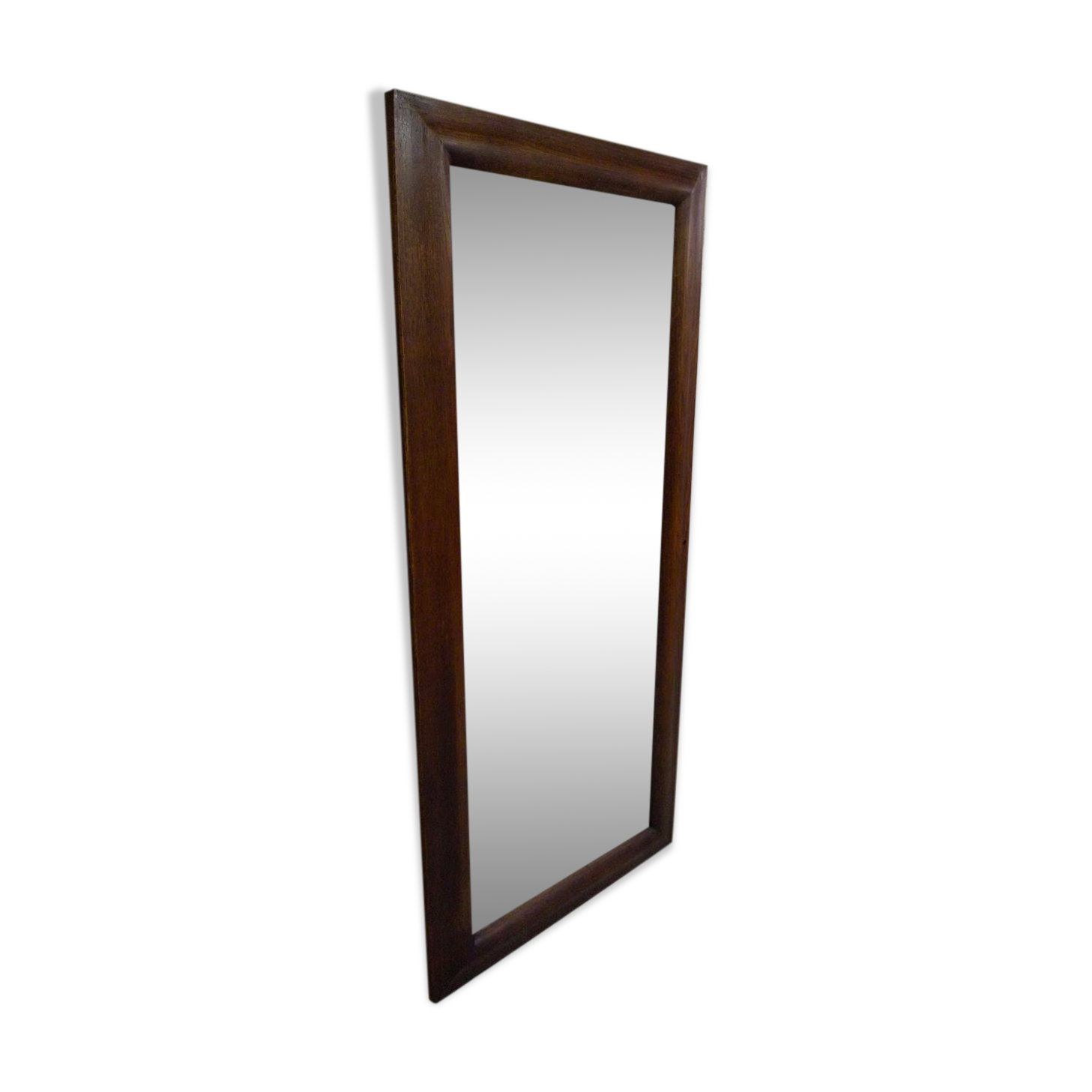 Framed mirror in wood - 164x76cm