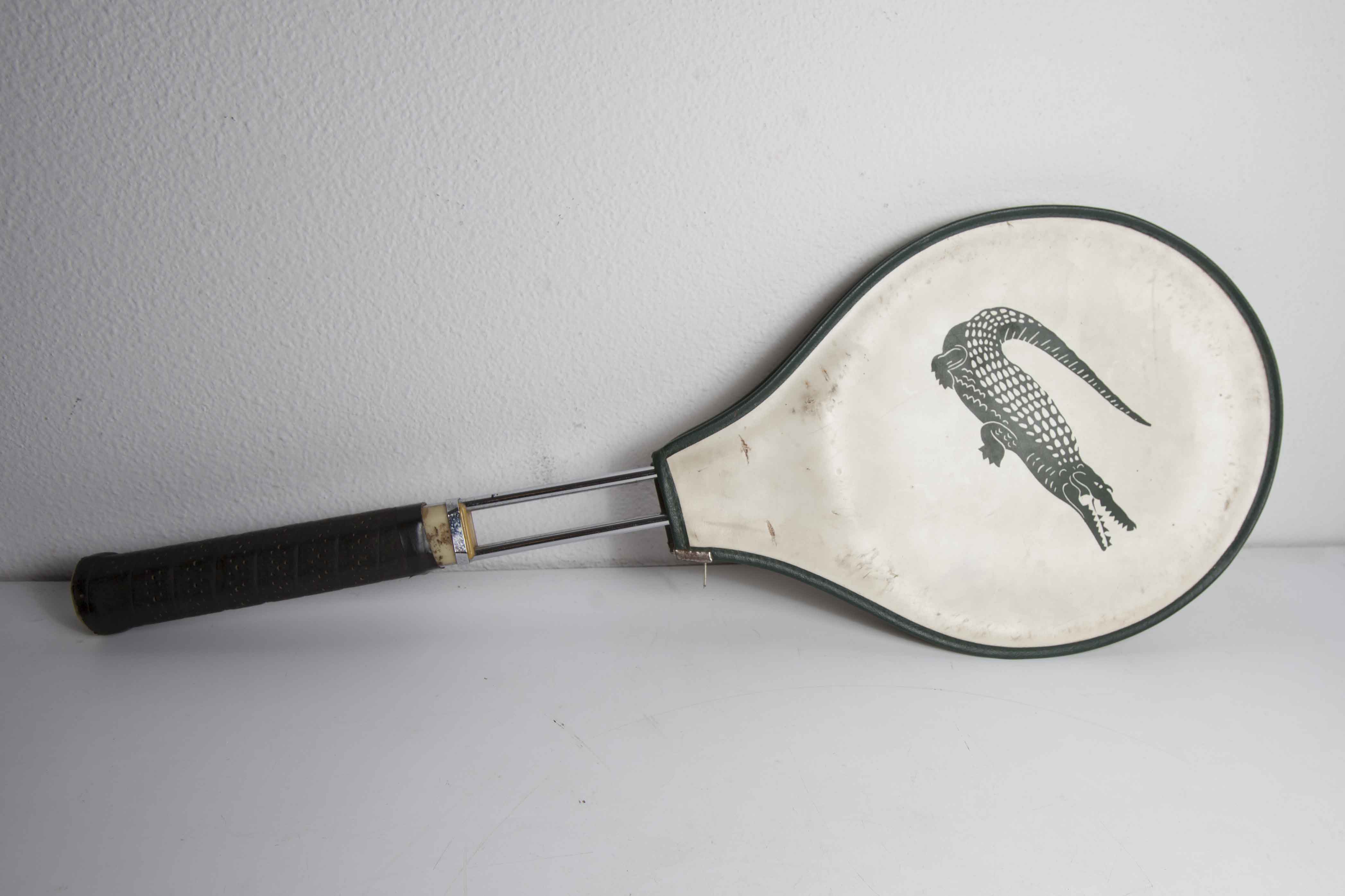 Jimmy Connors 1970 metal chrome racket