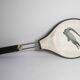 Jimmy Connors 1970 metal chrome racket