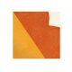 Painting on paper - ella - yellow and orange - signed eawy