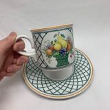Large cup and saucer Villeroy & Boch