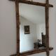Miroir cadre bambou