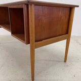 Bureau danois en teck et chêne