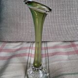Swedish blown glass soliflore vase
