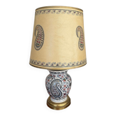 Old earthenware lamp from Gien