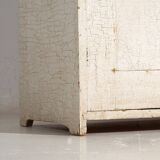 Ancienne petite armoire blanche (c.1900) #63