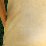 Vintage 60s yellow Scandinavian armchairs