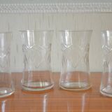 Set of 4 Czechoslovakia glasses