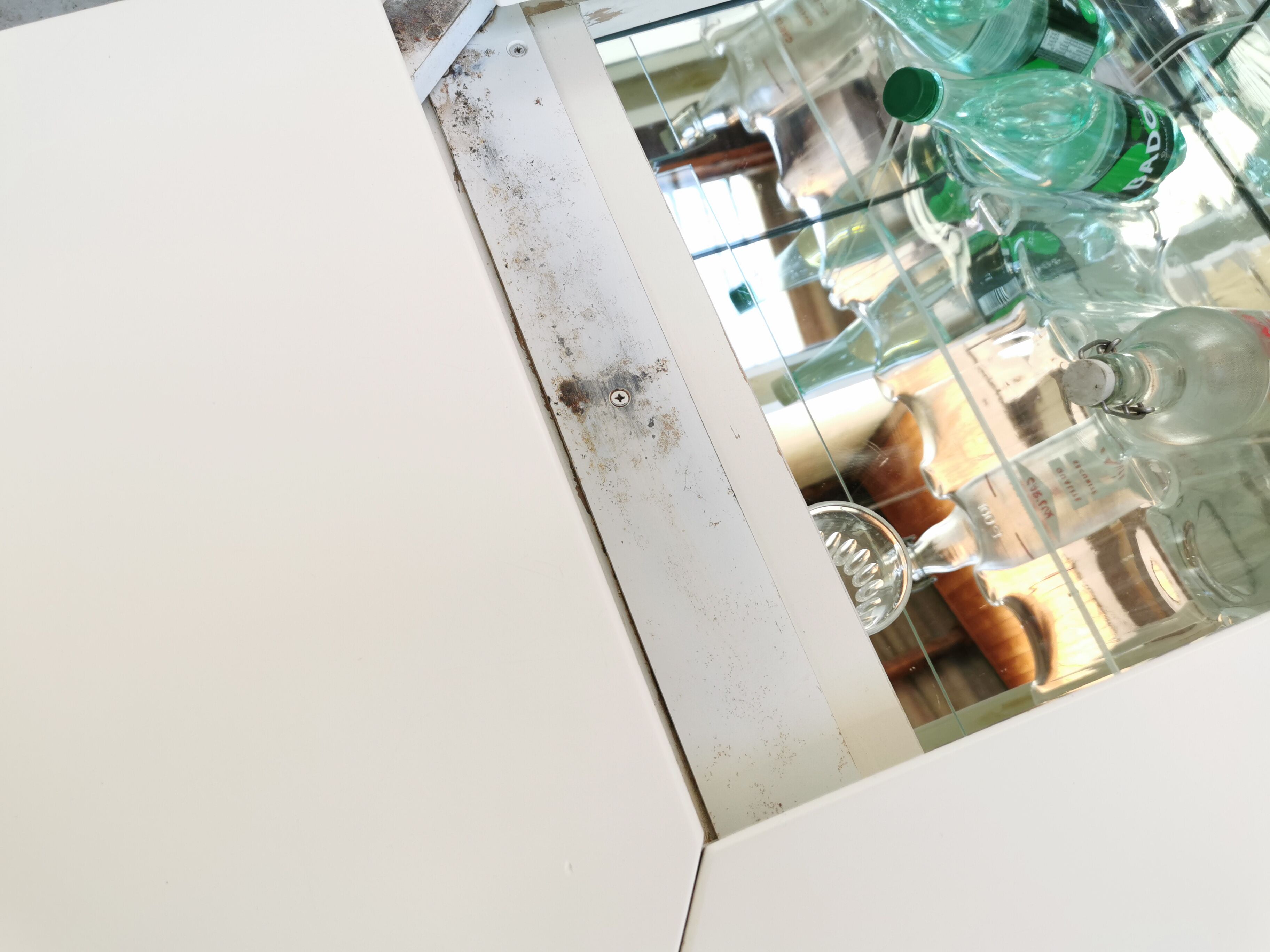 Table basse bar vintage Roches Bobois design Paul Michel 1970