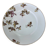 Japanese-style plate Haviland Limoges L'Escalier de Cristal Chèvre pattern